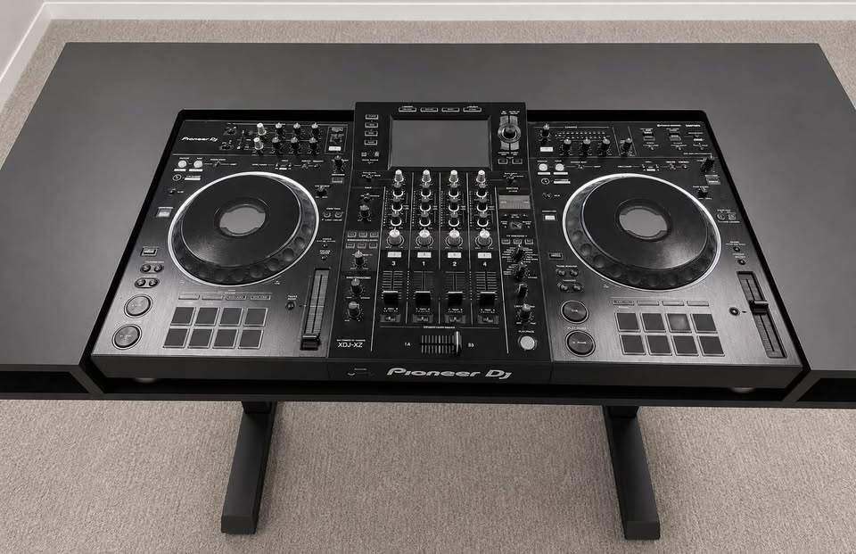 All‑In‑One DJ Console with Custom MDF Rack, Transport Case & Full Accessory Kit